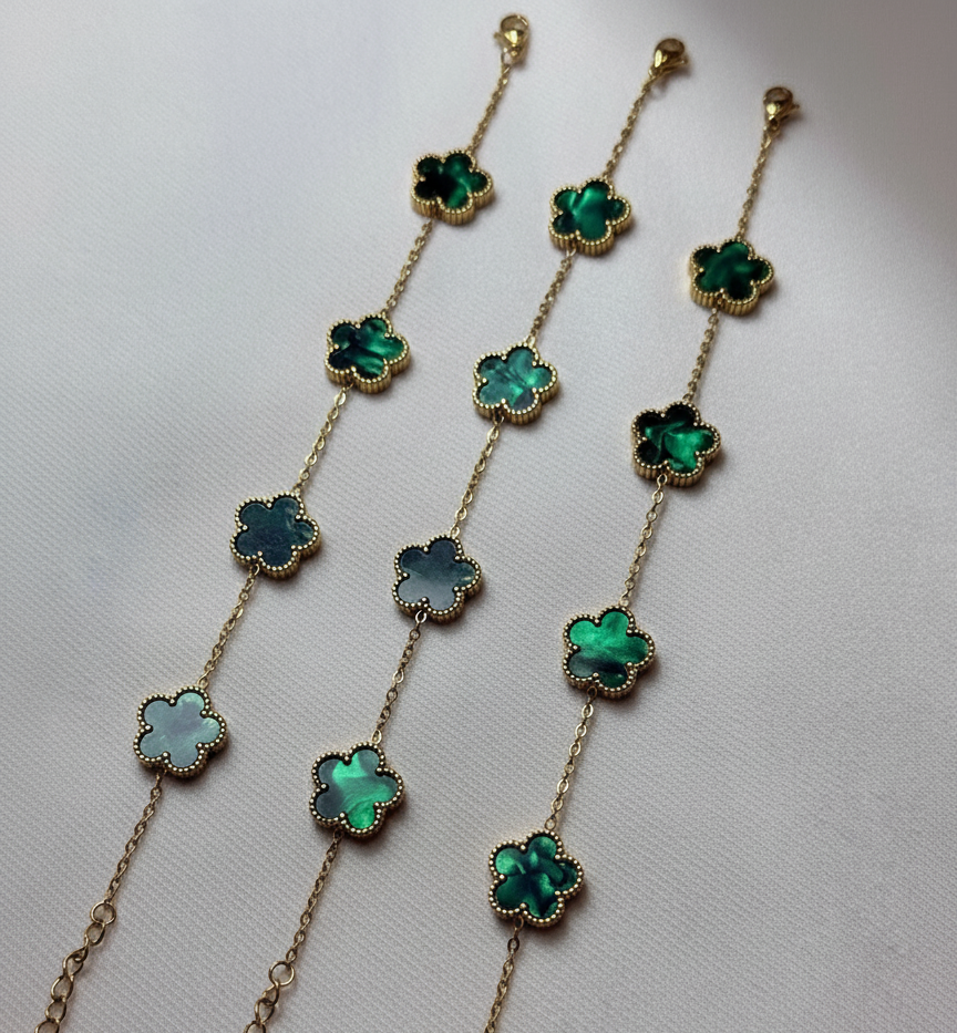 Pétales Vert Émeraude