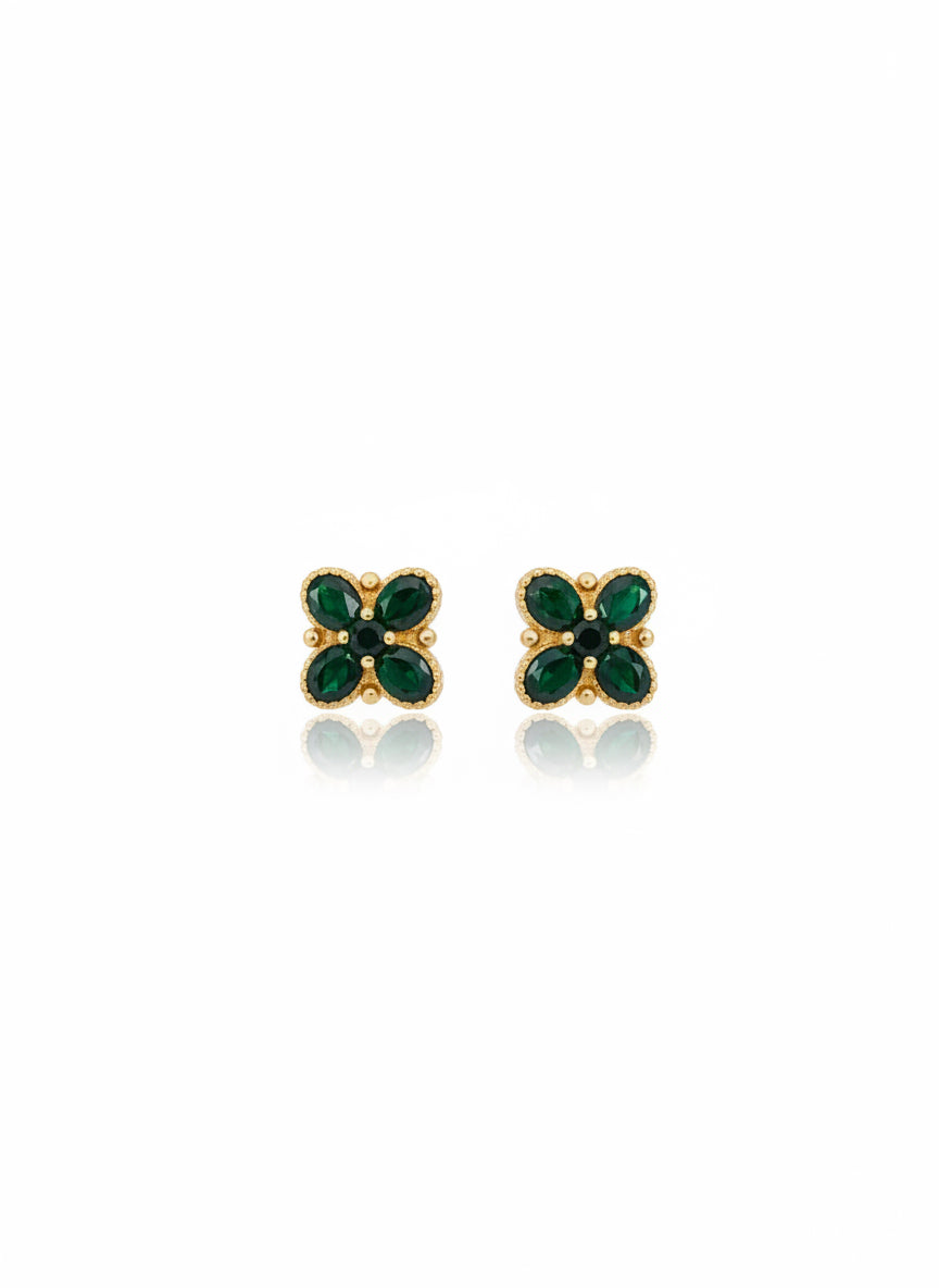 Boucles Flower Green