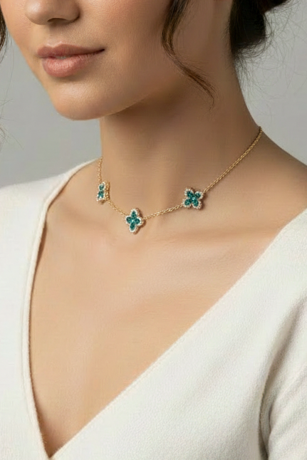 Collier Jasmine Blue