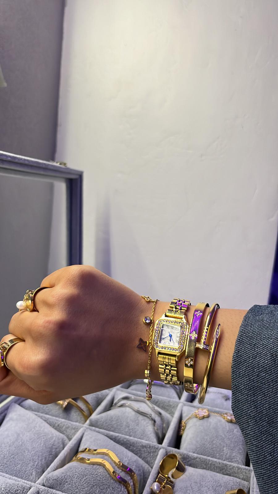 Bracelet Clou couleur Or