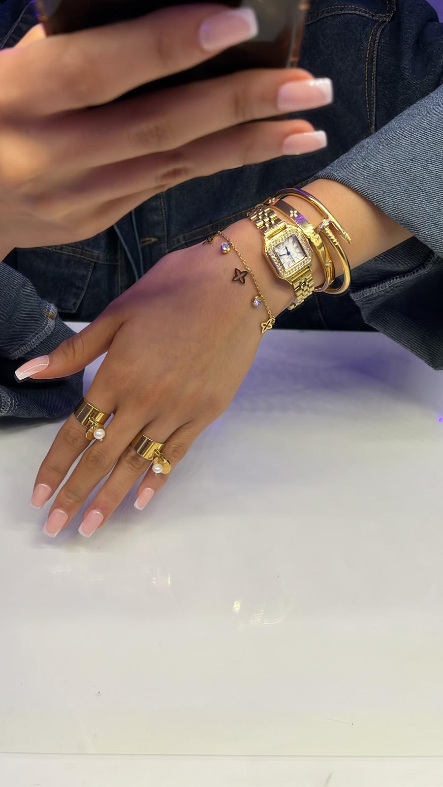 Bracelet Etoiles couleur Or