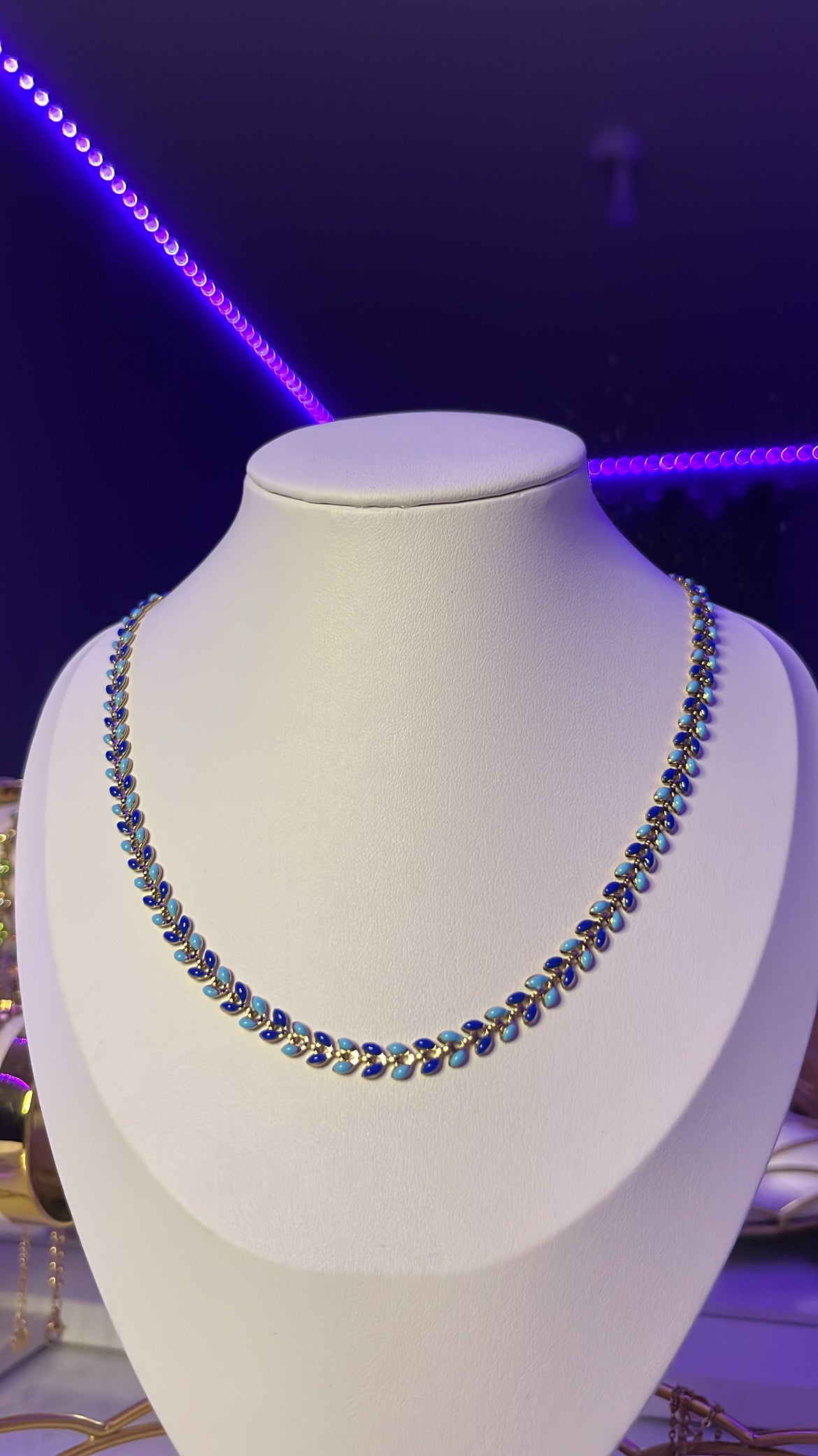 Parure Velvet Azur
