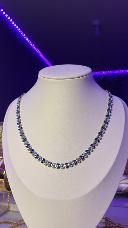 Parure Velvet Azur