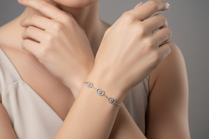 Bracelet Coralie Argenté