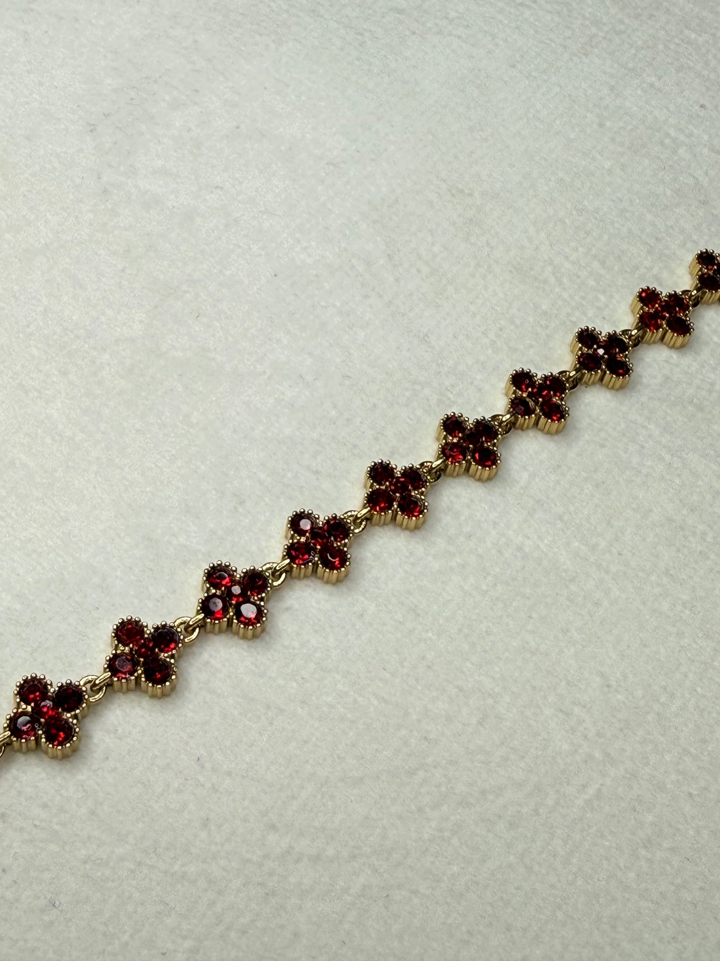 Bracelet Flowers Rouge
