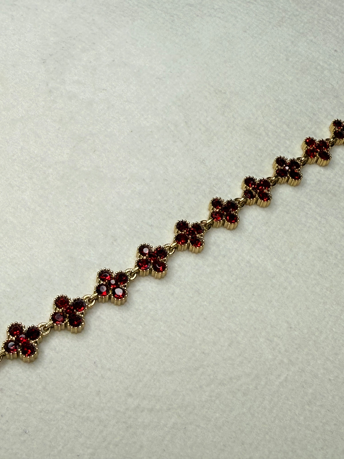 Bracelet Flowers Rouge