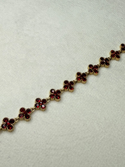 Bracelet Flowers Rouge