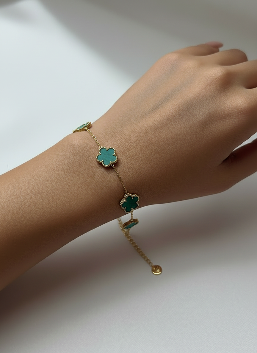 Pétales Vert Émeraude