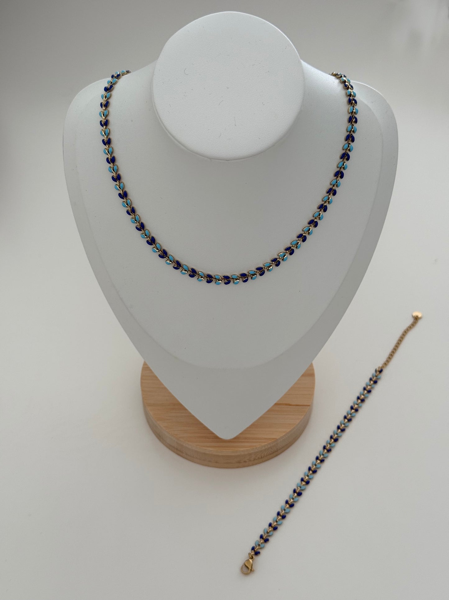 Parure Velvet Azur