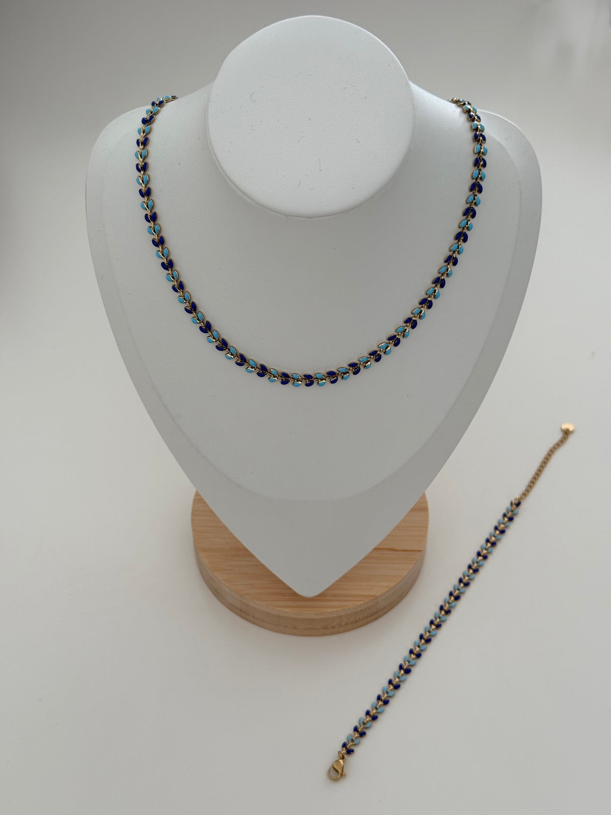Parure Velvet Azur