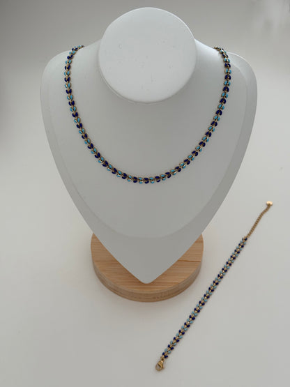 Parure Velvet Azur