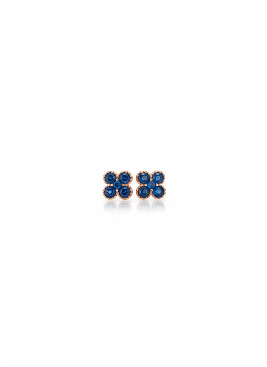 Boucles Flower Blue