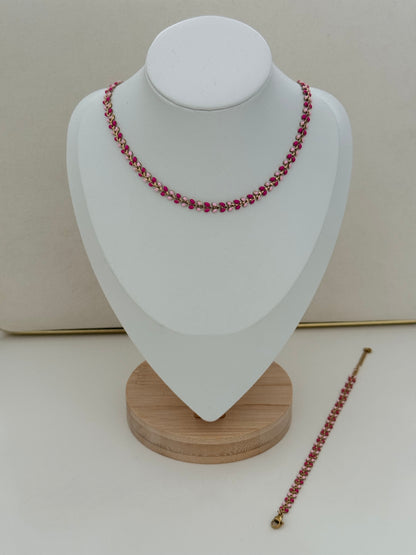 Parure Velvet Pink