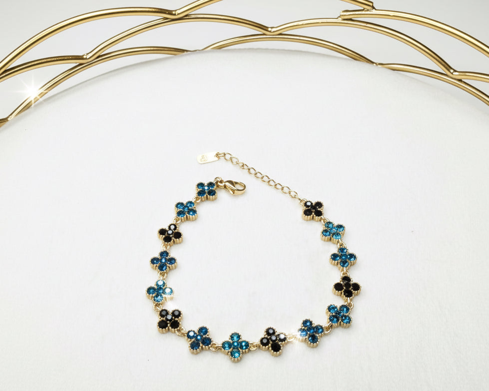 Flowers Turquoise