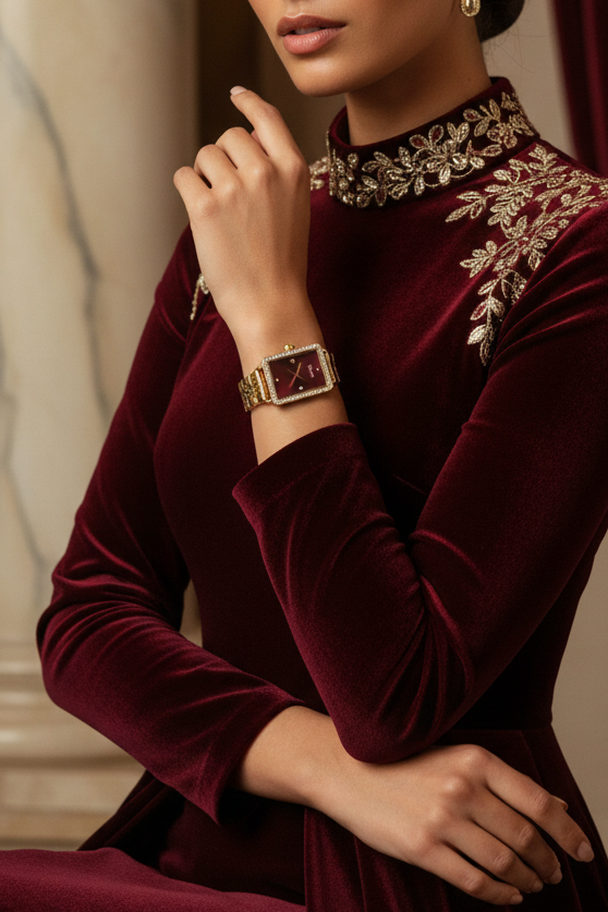 Montre Kessie Bordeaux