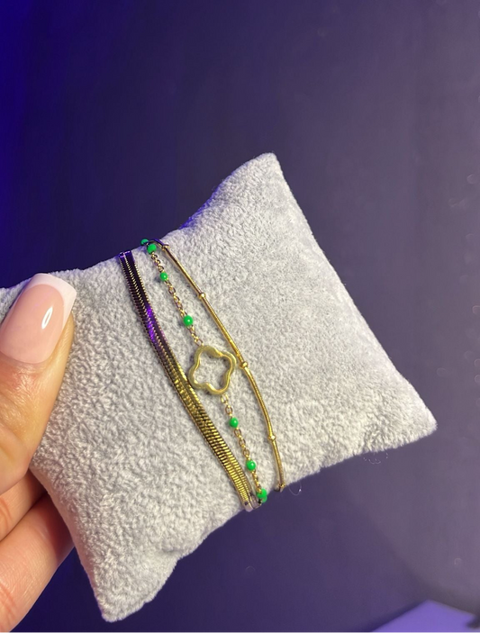 Bracelet Nessrine Vert