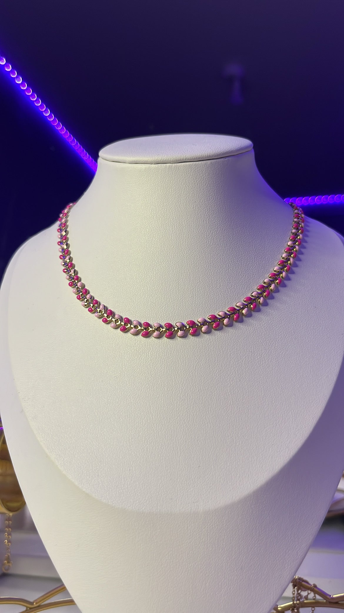Parure Velvet Pink