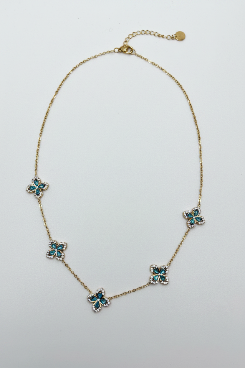 Collier Jasmine Blue