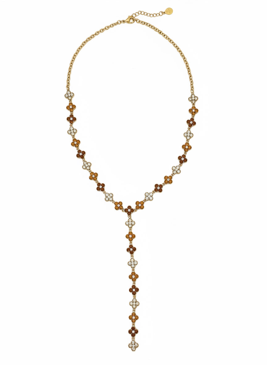 Collier Flowers Choco