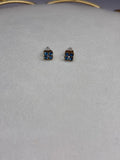 Boucles Flower Bleue Claire