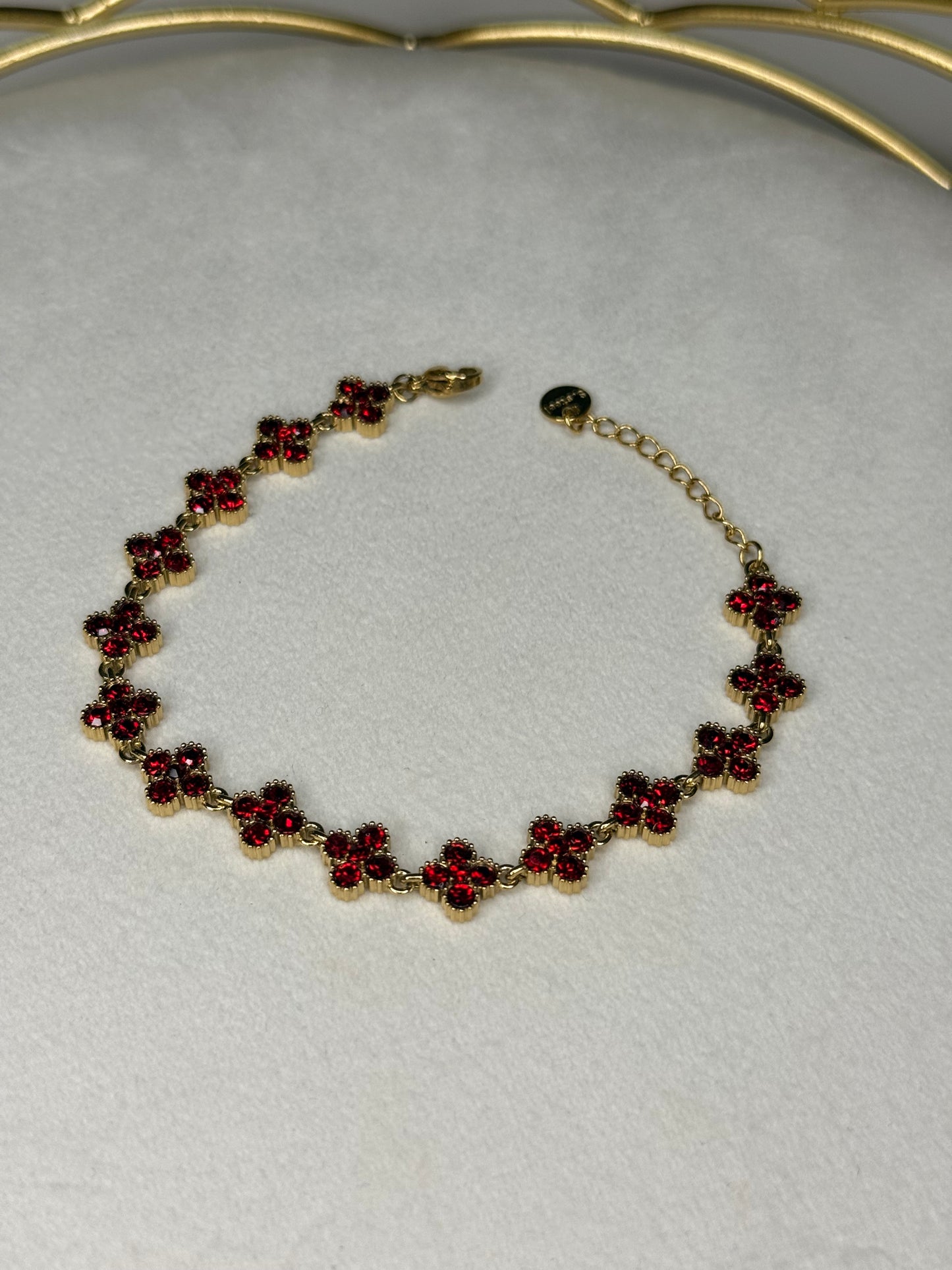 Bracelet Flowers Rouge