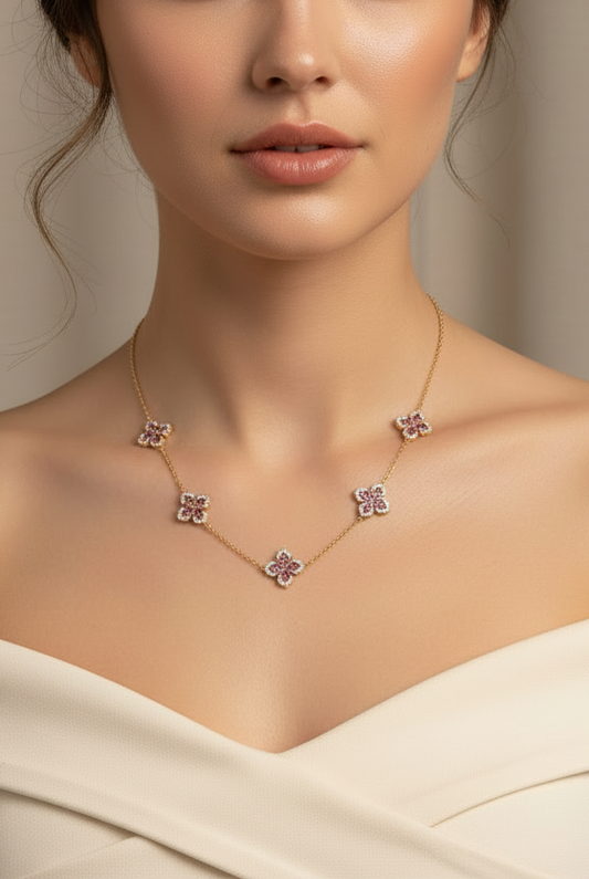 Collier Jasmine Rose