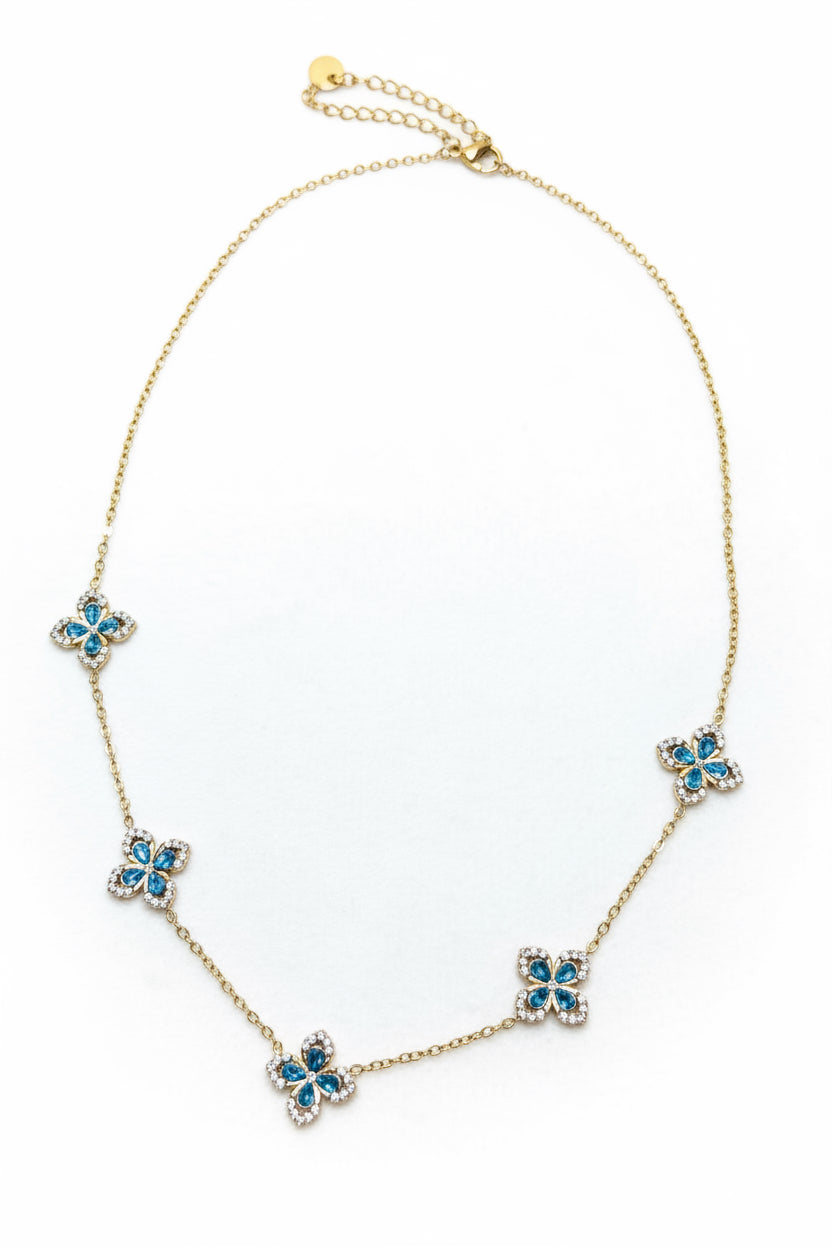 Collier Jasmine Blue
