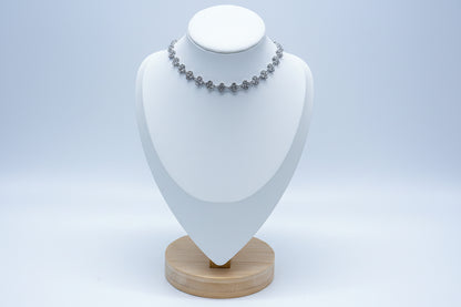 Collier Flowers Argenté
