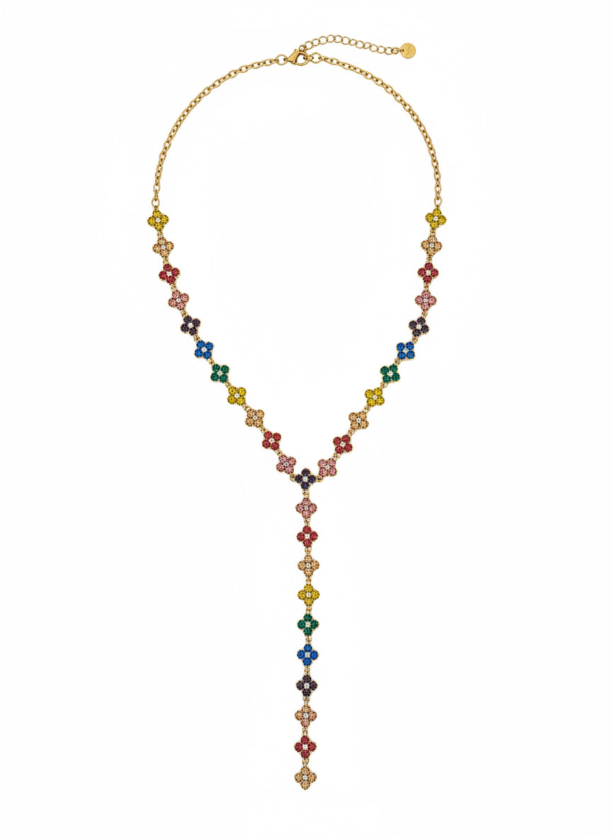 Collier Flowers Colors y