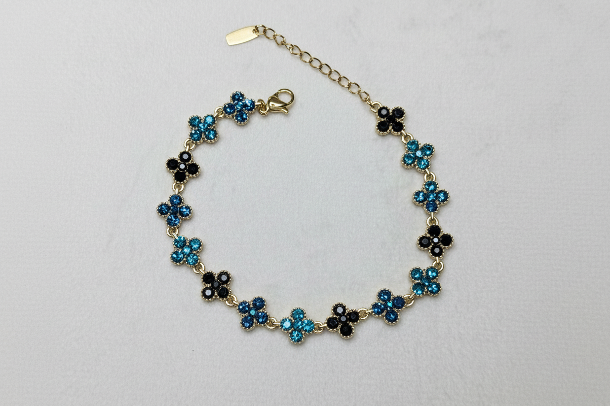 Flowers Turquoise