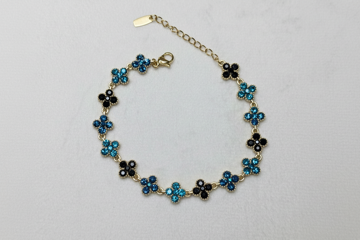 Flowers Turquoise