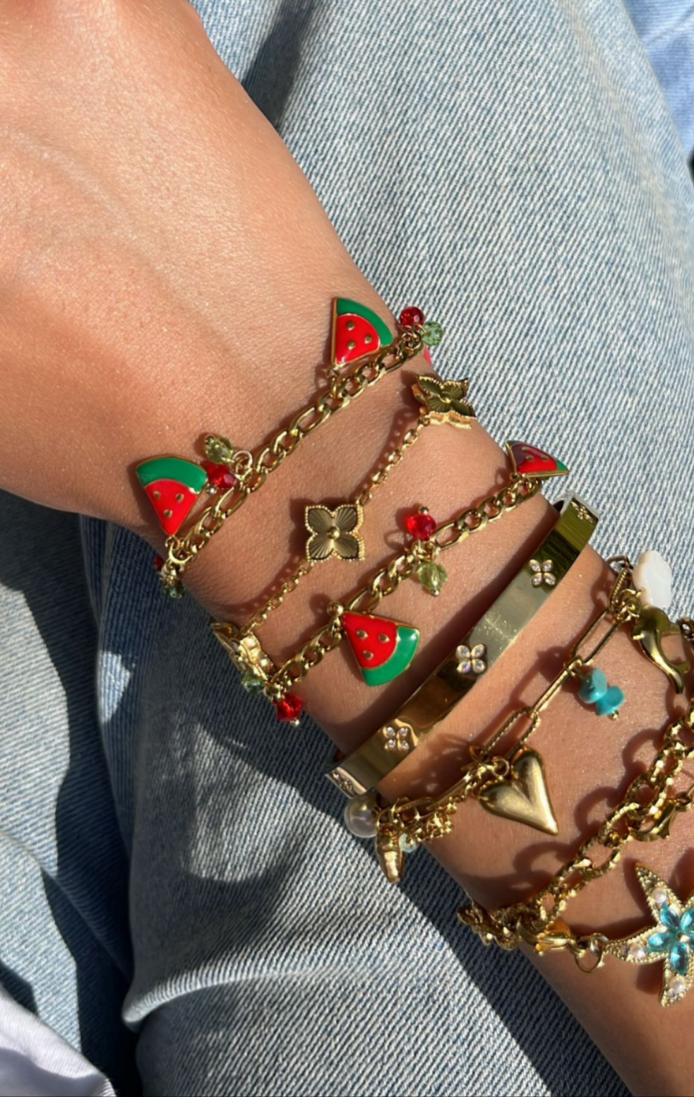 Bracelet Pastèque