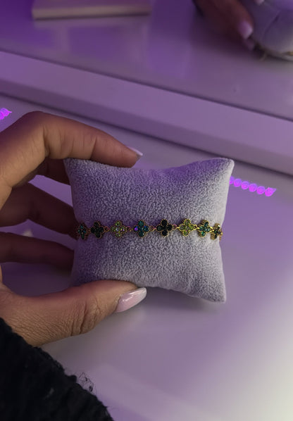 Bracelet Flower Green