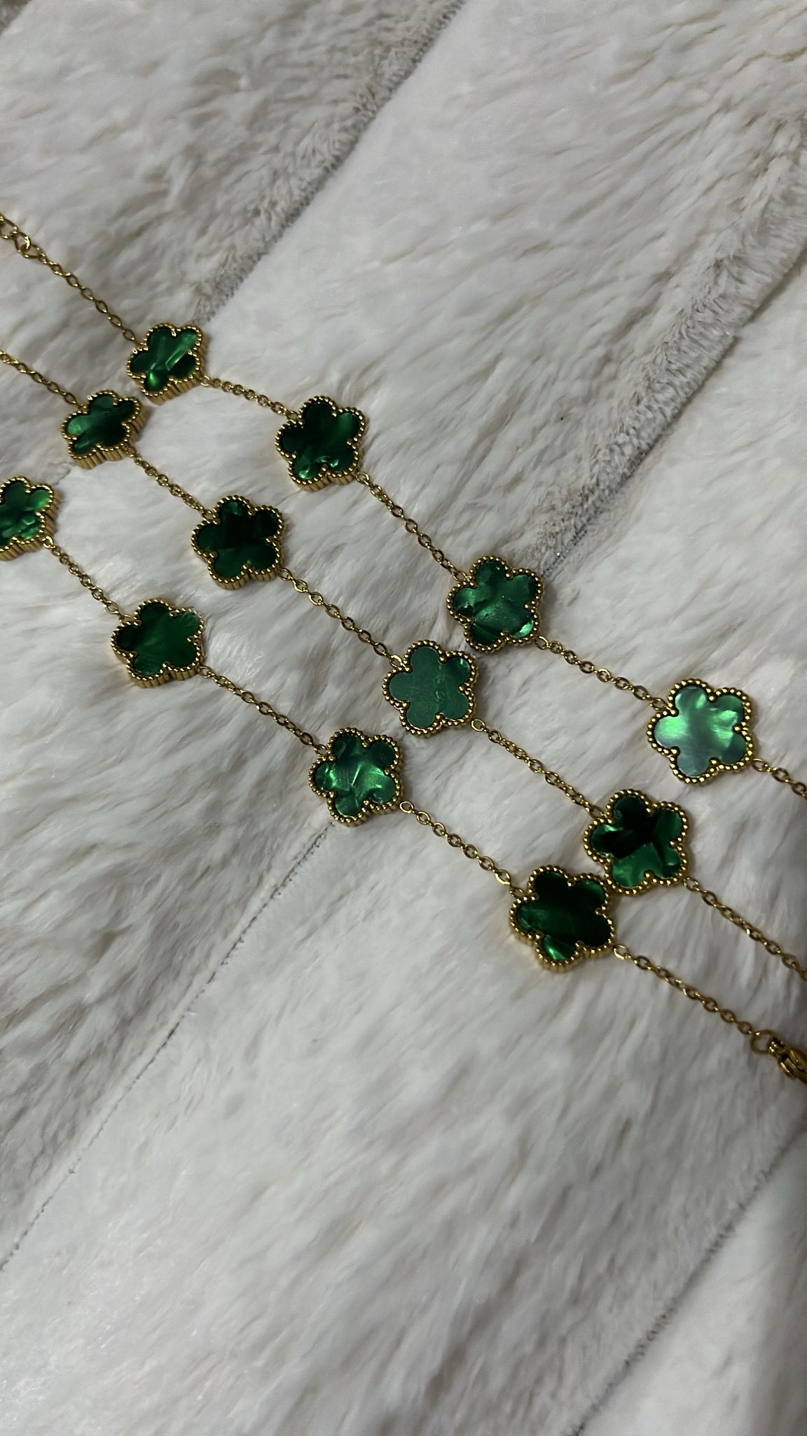 Pétales Vert Émeraude