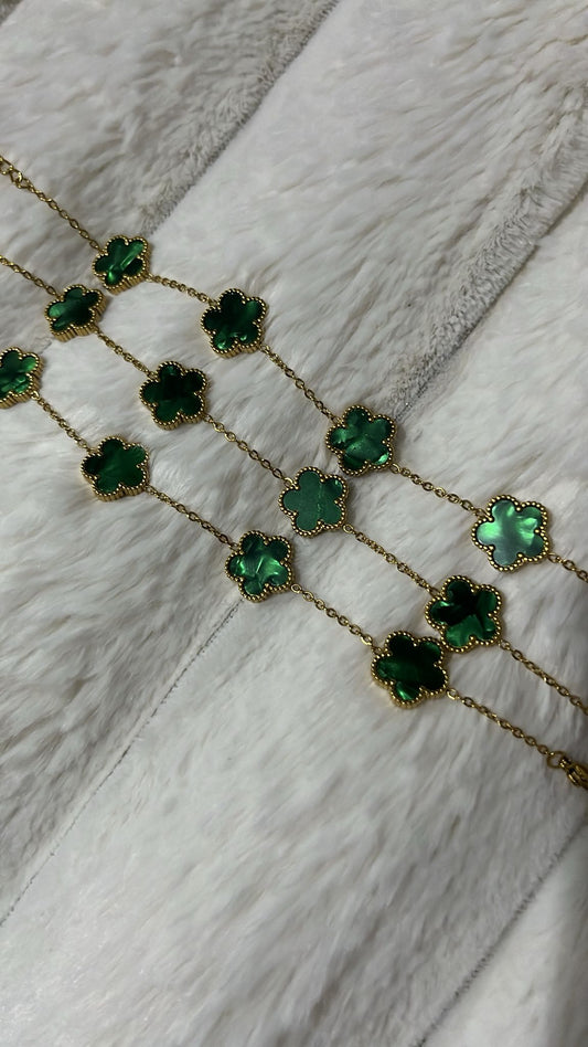 Pétales Vert Émeraude