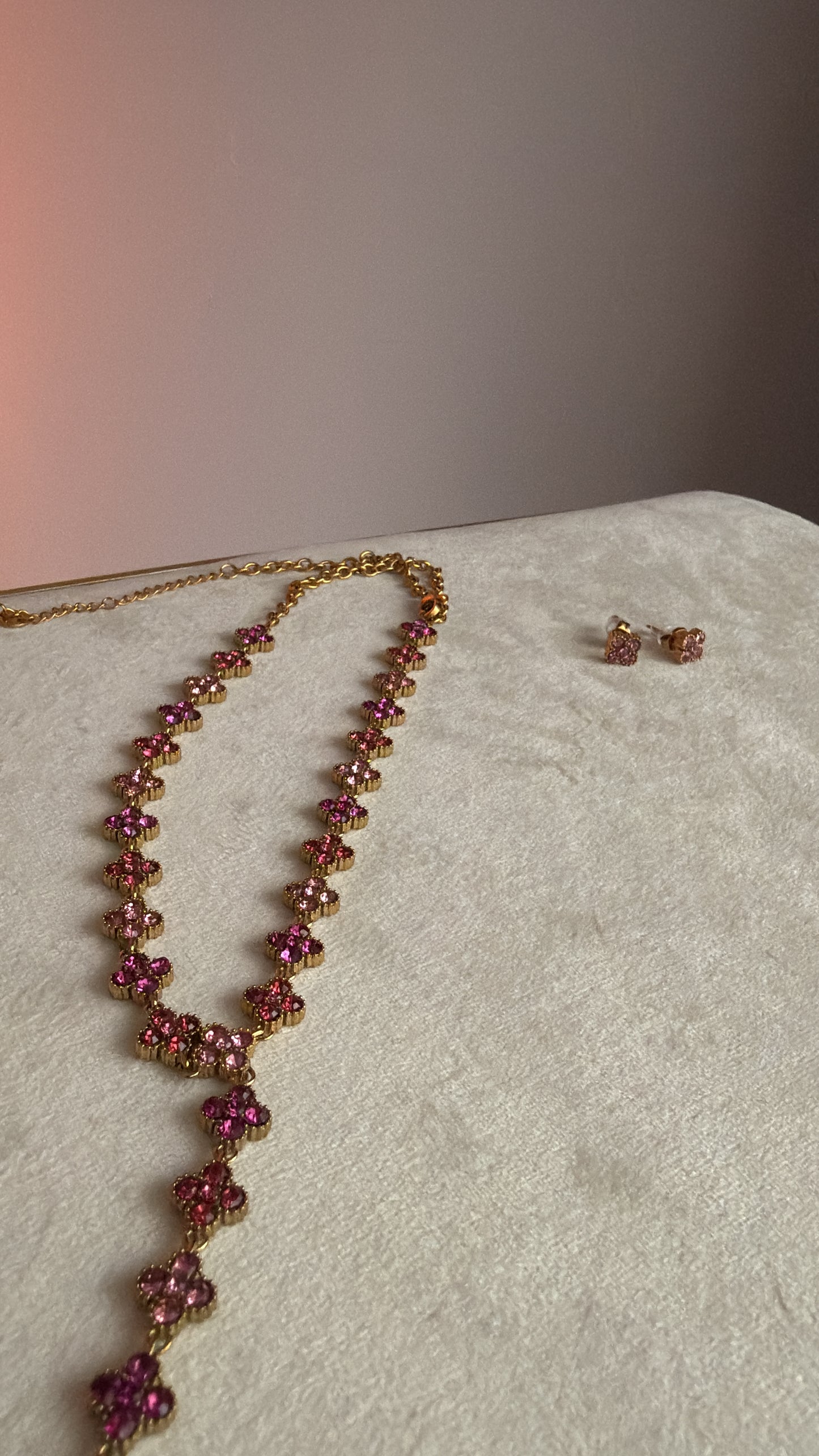 Boucles Flower Pink