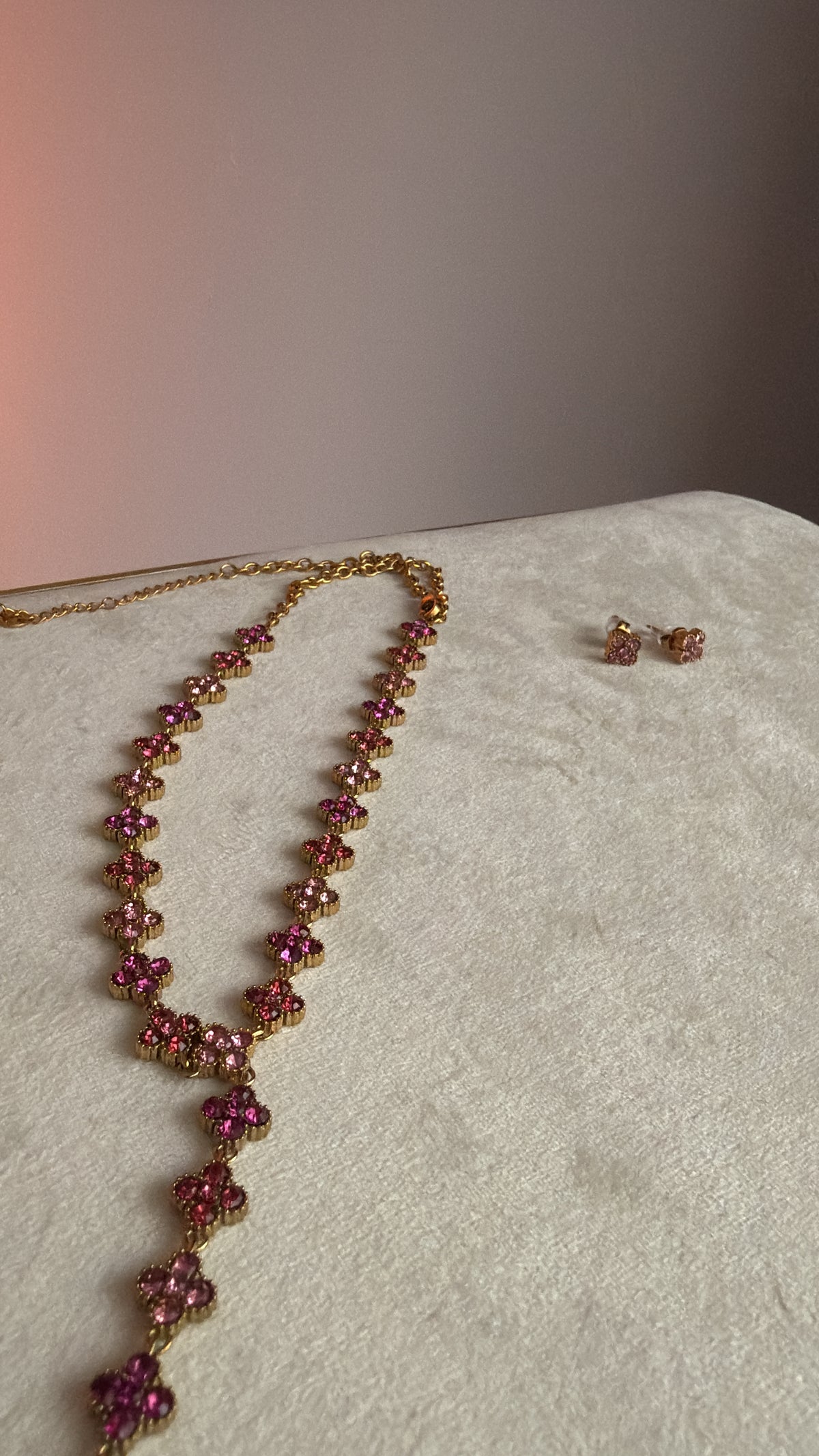 Boucles Flower Pink
