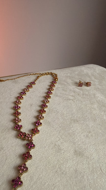 Boucles Flower Pink