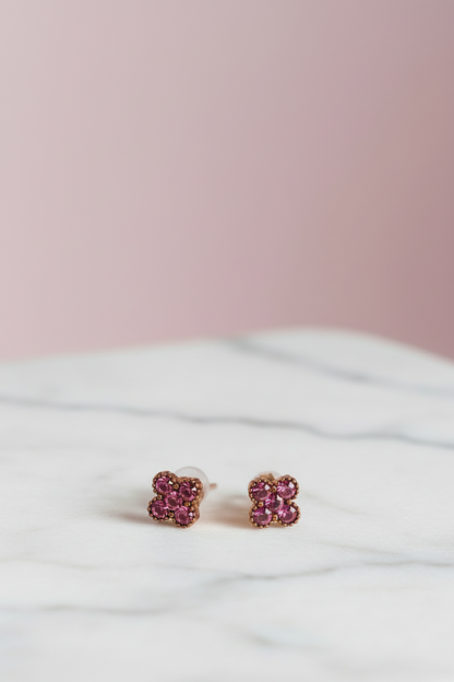 Boucles Flower Pink