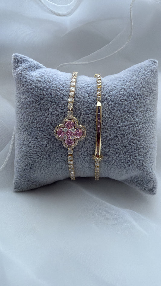 Duo Élégance Rose